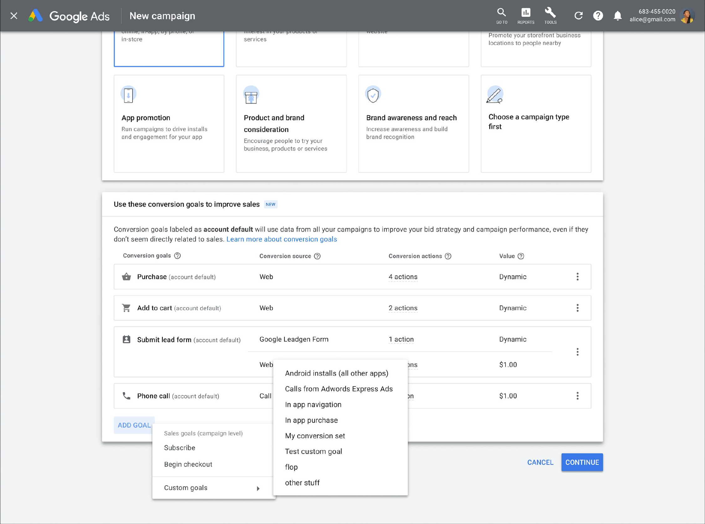 Google Ads — Unified Goals (3)