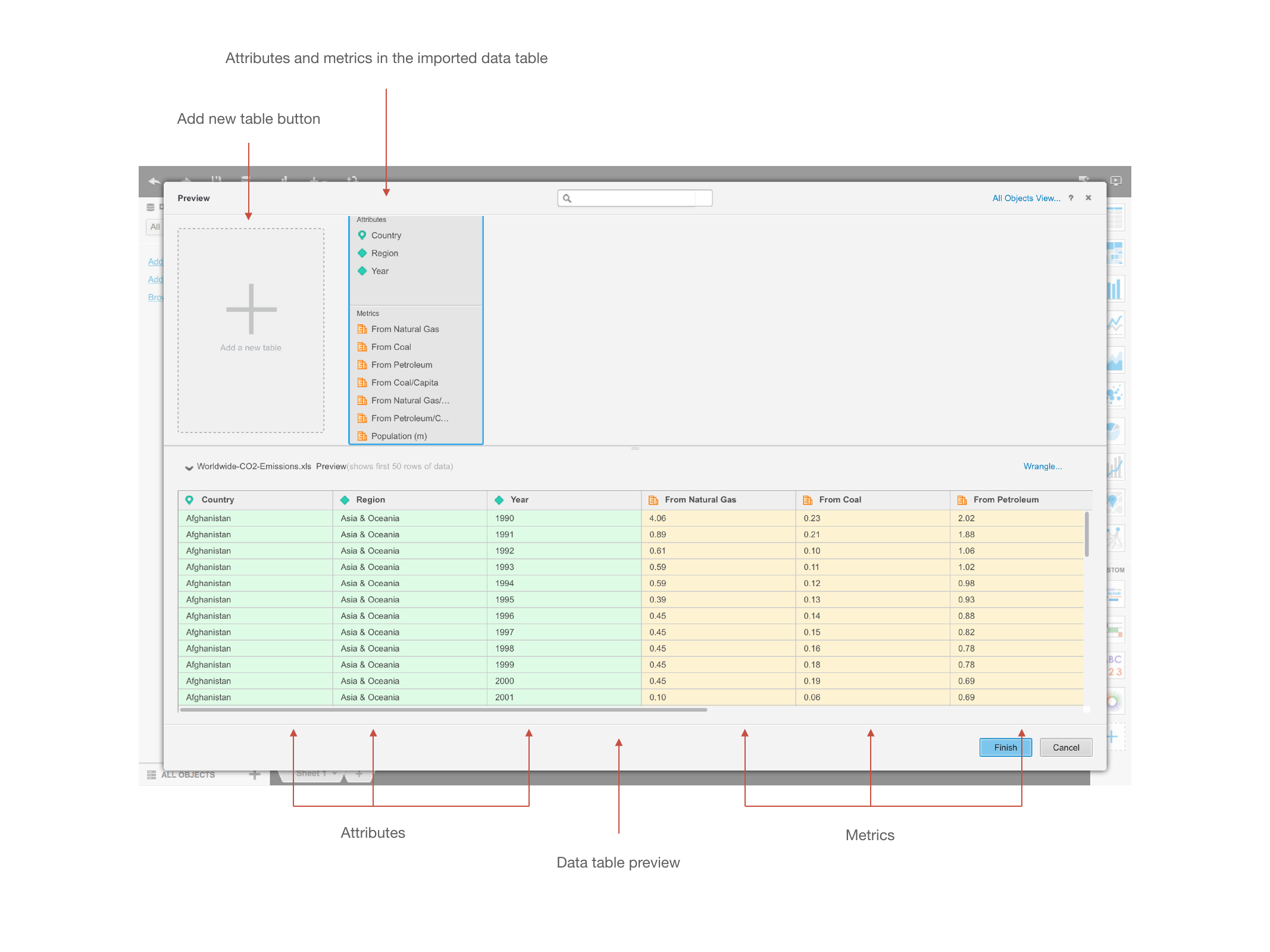 MicroStrategy Visual Insights — Desktop — Connect & prepare data (2)