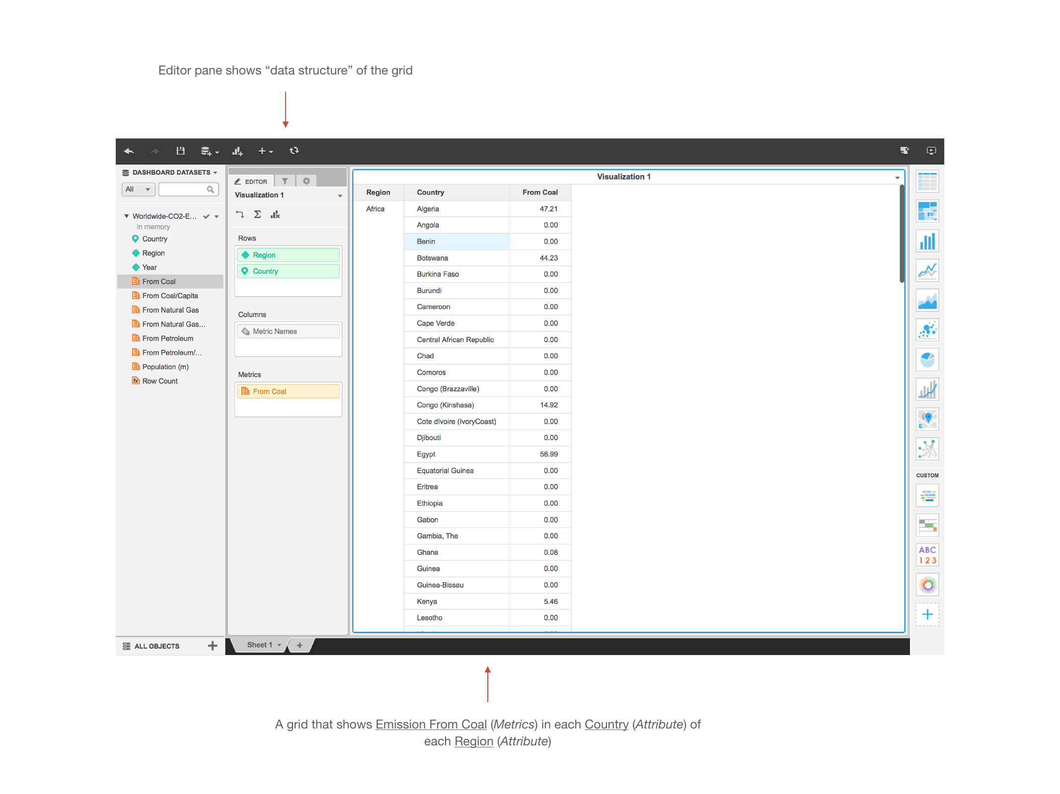 MicroStrategy Visual Insights — Desktop — Build & visualize (2)