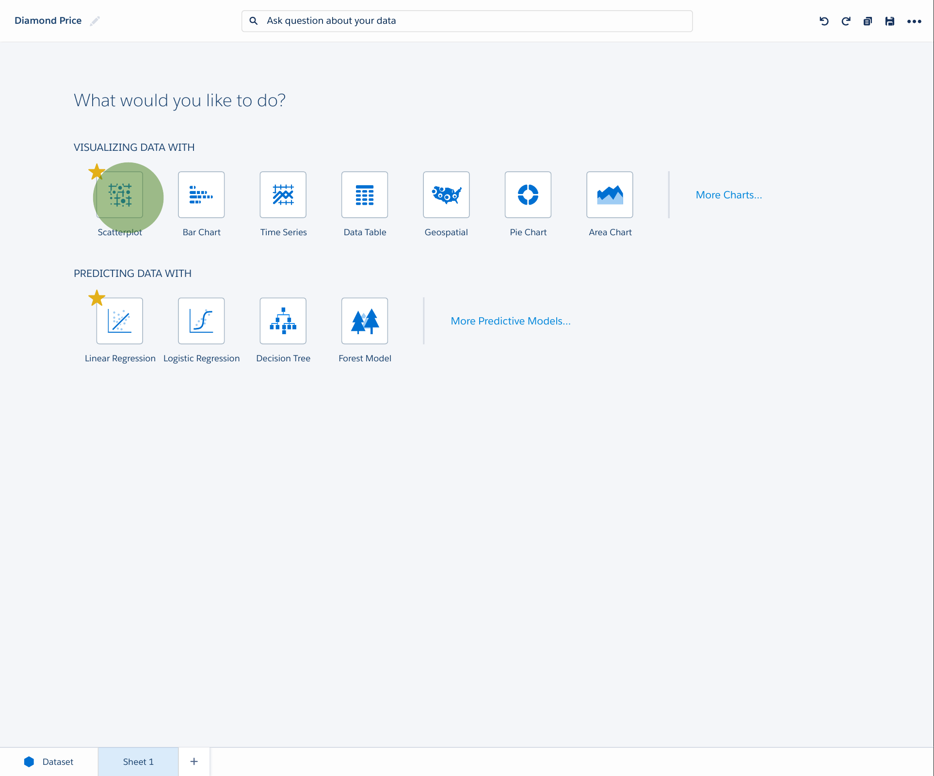 Salesforce Einstein Analytics — Data Explorer — Explore & visualize (1)