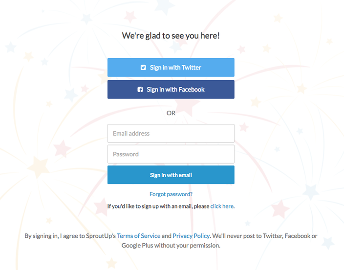 SproutUp — For content creators (1)